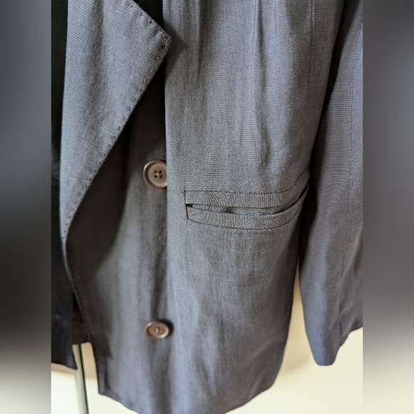 Silence + Noise Navy Oversized Blazer Size XS - Picture 3 of 7